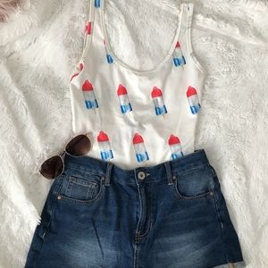 F21 POPSICLE BODYSUIT